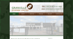 Desktop Screenshot of granvilleecopark.com